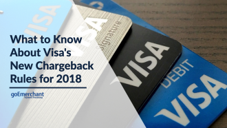 Visa's New Chargeback Rules for 2018