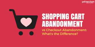 shopping cart vs checkout abandonment