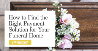 Funeral home payment solutions